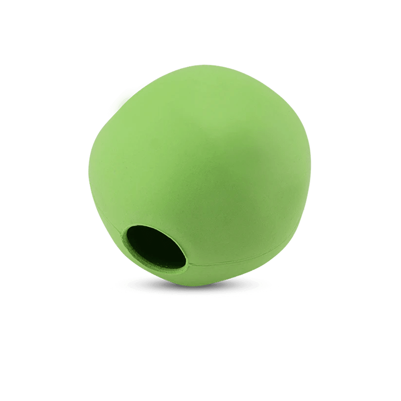 Beco Natural Rubber Green Dog Ball -Small