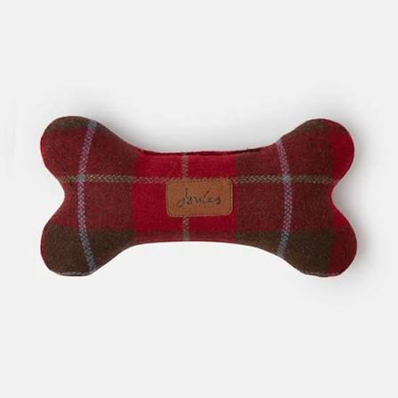 Joules Heritage Tweed Bone Toy