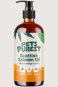 Pets Purest Scottish Salmon Oil 300ml